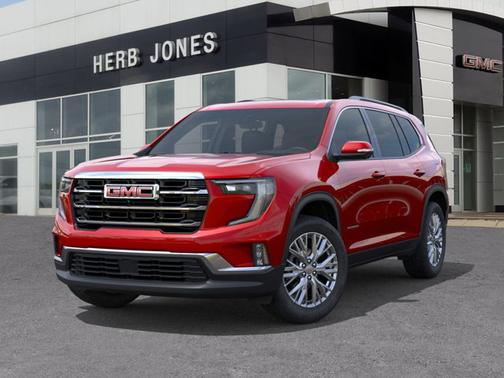 Volcanic Red Tintcoat 2026 GMC Acadia FWD Elevation