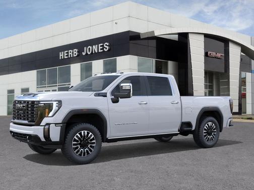 Glacier White Tricoat 2026 GMC Sierra 2500 Denali