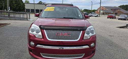 Red 2012 GMC Acadia Denali