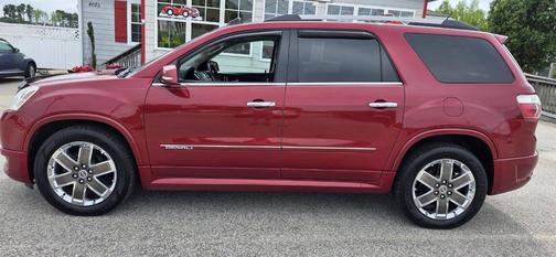 Red 2012 GMC Acadia Denali