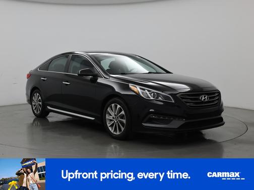 Black 2016 Hyundai SONATA Sport
