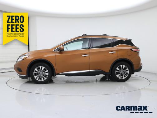 Orange 2015 Nissan Murano SV