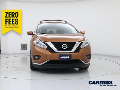 Orange 2015 Nissan Murano SV