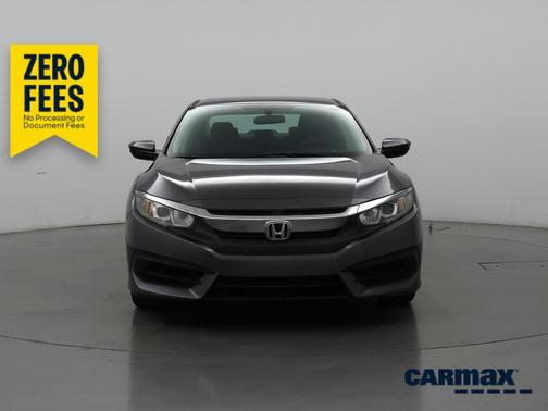 Gray 2017 Honda Civic LX