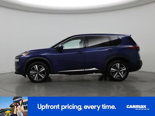 Blue 2021 Nissan Rogue SL