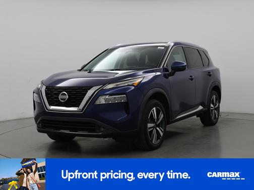 Blue 2021 Nissan Rogue SL