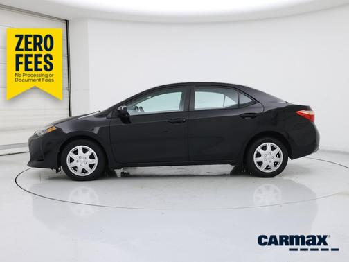 Black 2018 Toyota Corolla LE