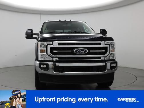 Blue 2021 Ford F-250 Lariat