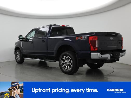 Blue 2021 Ford F-250 Lariat