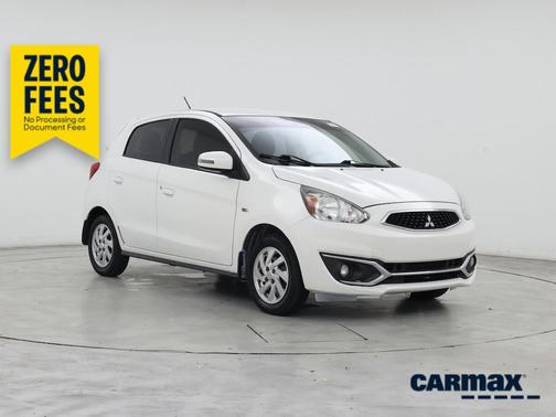 White 2018 Mitsubishi Mirage SE