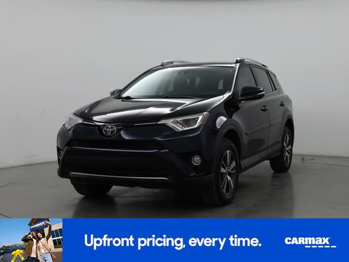 Blue 2018 Toyota RAV4 XLE