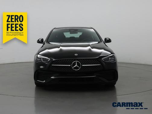 Black 2024 Mercedes-Benz C-Class
