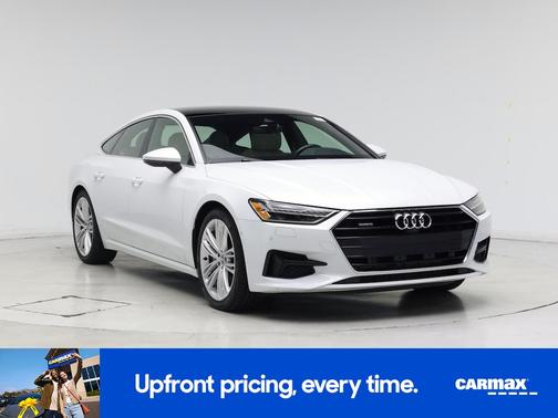 White 2020 Audi A7 Premium Plus