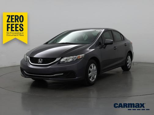 Gray 2015 Honda Civic LX