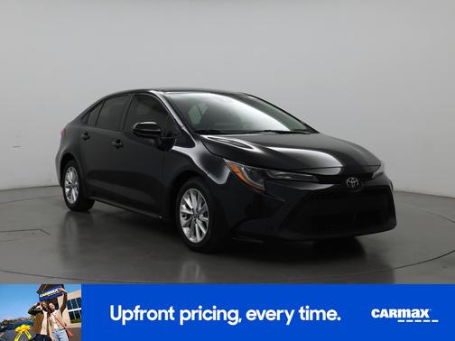Black 2022 Toyota Corolla LE