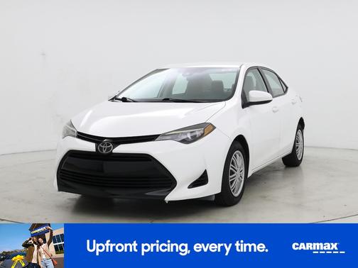 White 2017 Toyota Corolla LE