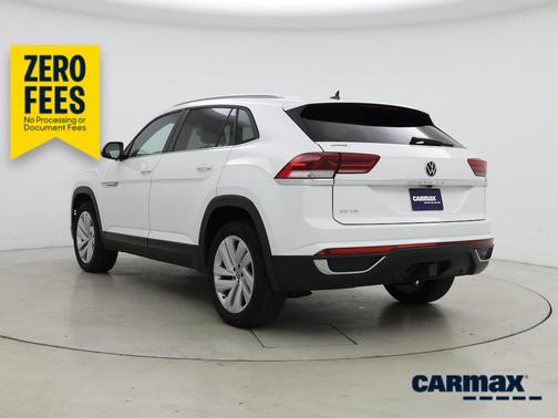 White 2021 Volkswagen Atlas Cross Sport SE w/Tech