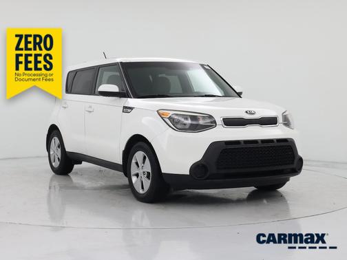 White 2015 Kia Soul