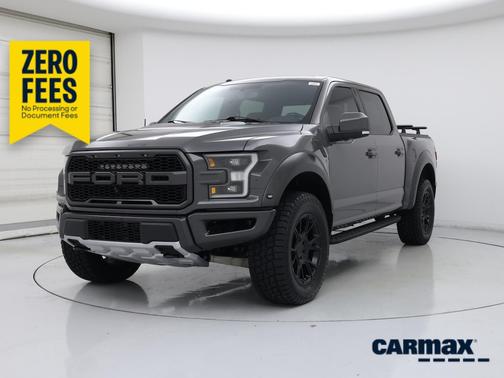 Gray 2018 Ford F-150 SVT Raptor