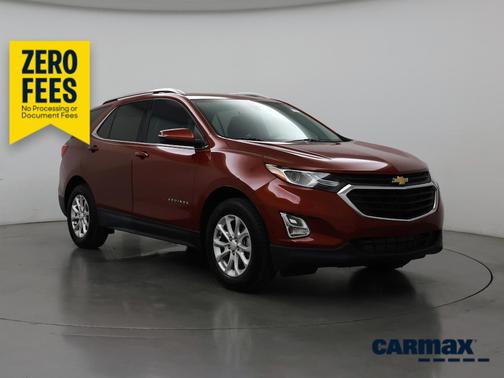 Red 2018 Chevrolet Equinox LT