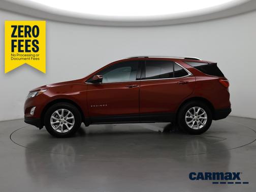 Red 2018 Chevrolet Equinox LT