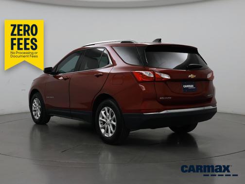 Red 2018 Chevrolet Equinox LT
