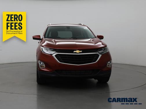 Red 2018 Chevrolet Equinox LT