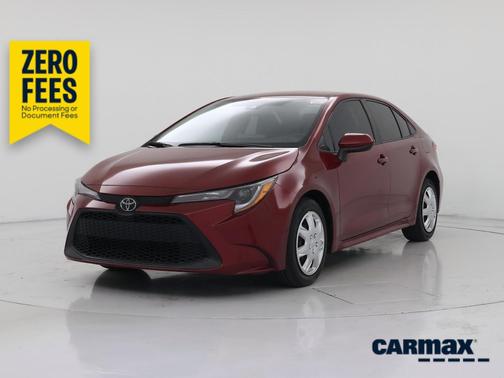 Red 2022 Toyota Corolla LE