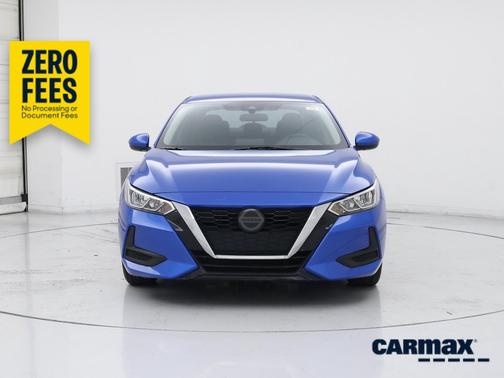 Blue 2022 Nissan Sentra SV
