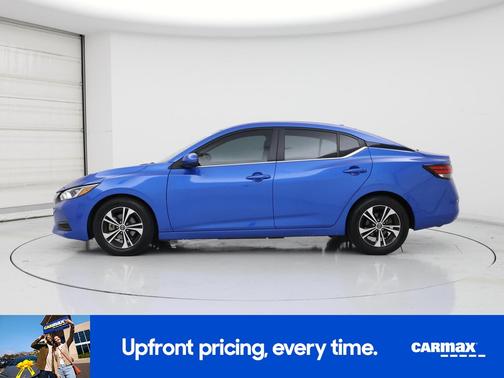 Blue 2022 Nissan Sentra SV