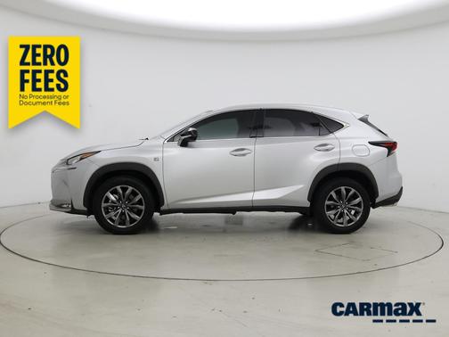 Silver 2017 Lexus NX 200t F-Sport