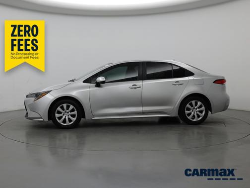 Silver 2021 Toyota Corolla LE