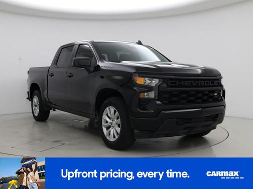 Black 2022 Chevrolet Silverado 1500 Custom