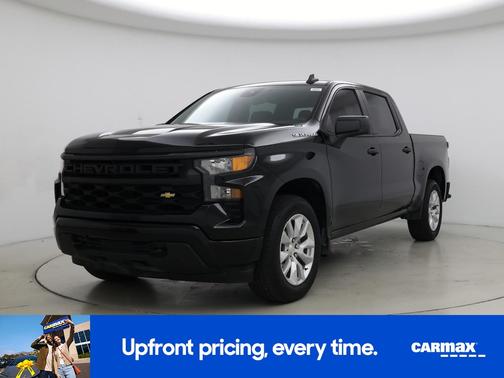 Black 2022 Chevrolet Silverado 1500 Custom