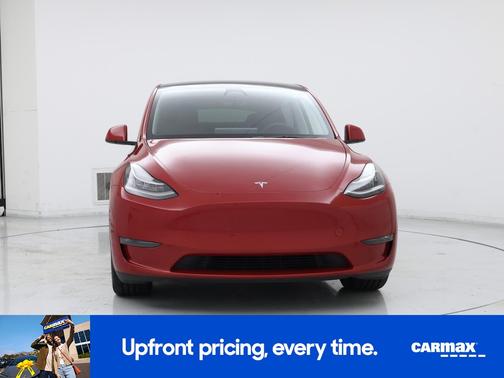 Red 2023 Tesla Model Y Long Range