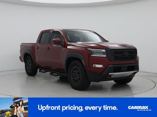 Burgundy 2022 Nissan Frontier PRO-X