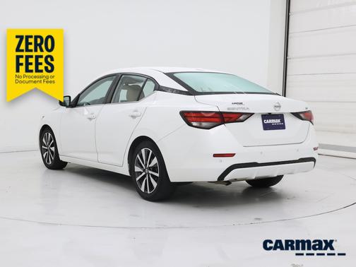 White 2020 Nissan Sentra SV
