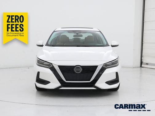 White 2020 Nissan Sentra SV