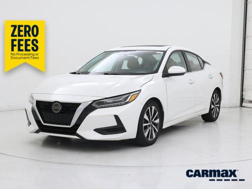 White 2020 Nissan Sentra SV