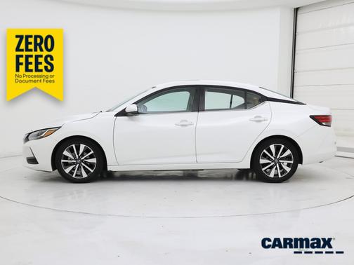 White 2020 Nissan Sentra SV