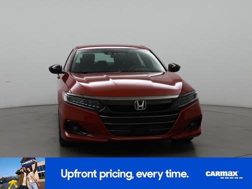 Red 2021 Honda Accord Sport