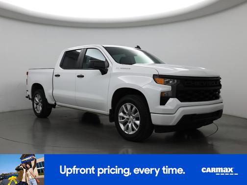 White 2023 Chevrolet Silverado 1500 Custom