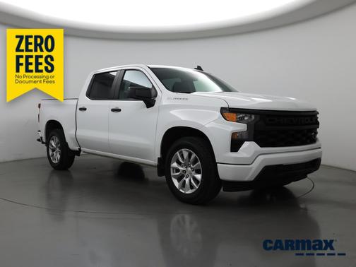 White 2023 Chevrolet Silverado 1500 Custom