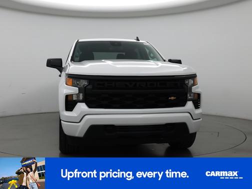 White 2023 Chevrolet Silverado 1500 Custom
