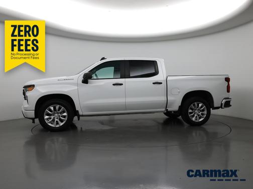 White 2023 Chevrolet Silverado 1500 Custom