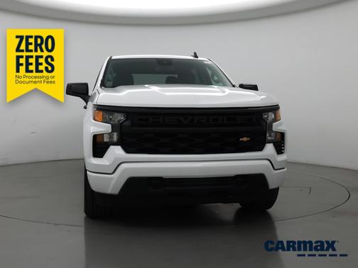 White 2023 Chevrolet Silverado 1500 Custom