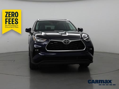 Blue 2022 Toyota Highlander Limited