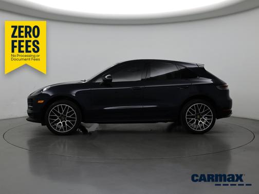 Blue 2020 Porsche Macan