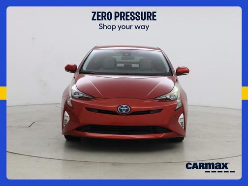 Red 2018 Toyota Prius Three Touring