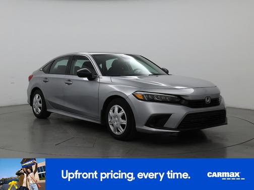 Silver 2024 Honda Civic LX